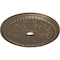 Ekena Millwork Winsor Ceiling Medallion (Fits Canopies up to 4"), 27 1/2"OD x 4"ID x 1 1/2"P, Warm Silver CM27WIWSS - alternate 2